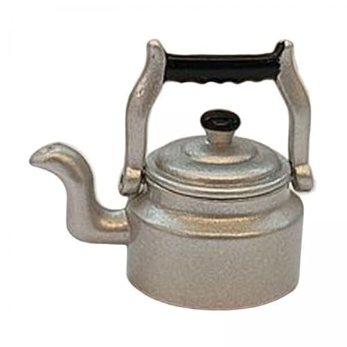 F Fityle 2X Simulation Dollhouse Teapot Exquisite Pretend Playing Toy Geschirr Miniatur Teekanne Im Maßstab 1/12 für Puppenhaus Küchenzubehör Ornamente von F Fityle