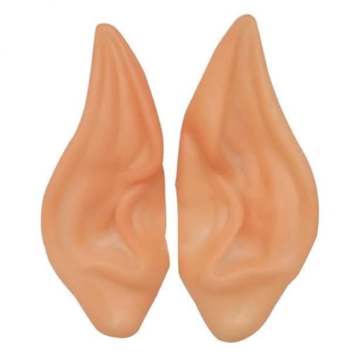 F Fityle 3X 1 Elfenspitzohren Fairy Ears Cosplay Weiche Spitzohren Alienohren Elfenohren Verkleiden Sich Live Übertragungs Requisiten Halloween, Party von F Fityle