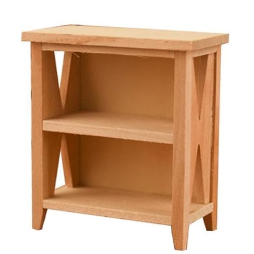 F Fityle 3X 1:12 Mini Spielzeugpuppen Holz Schrank Rack Möbel Realistische Küche/Aufenthaltsraum Schrank für SpielzeugSpielzeugpuppe Bad Küche Dekor von F Fityle