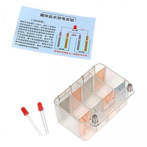 F Fityle 3X DIY Salzwasser Stromgenerator Stammphysikalisches Wissenschaftliches Experiment für Kinder von F Fityle