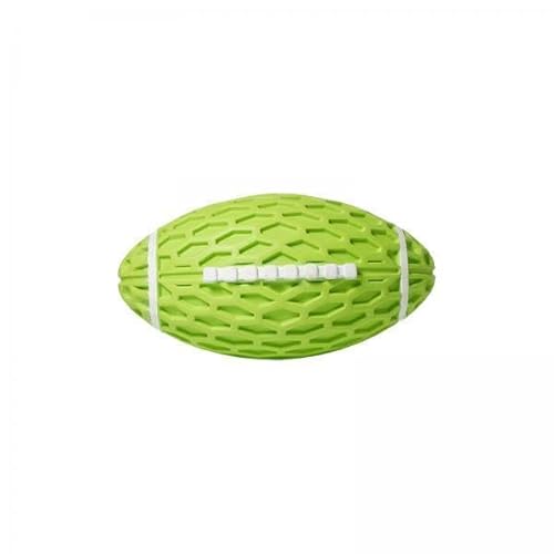 F Fityle 3X Hundespielzeugbälle Pet Squeaky Toys Bälle Rugby, Robustes Gummi, Strapazierfähiges Kauspielzeug für Hunde, er Ball für Den Außenbereich, von F Fityle