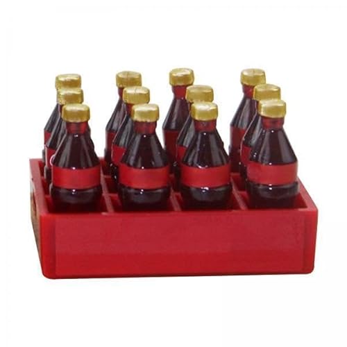 F Fityle 3X Miniatur Coca mit Basis Küche Rolle Spielen für 1:12 Puppe Leben Decor von F Fityle