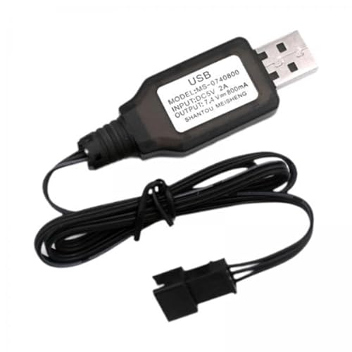 F Fityle 4X USB Ladekabel RC Auto Ladegerät Teil Reparatur Komponente Fernbedienung Spielzeug von F Fityle