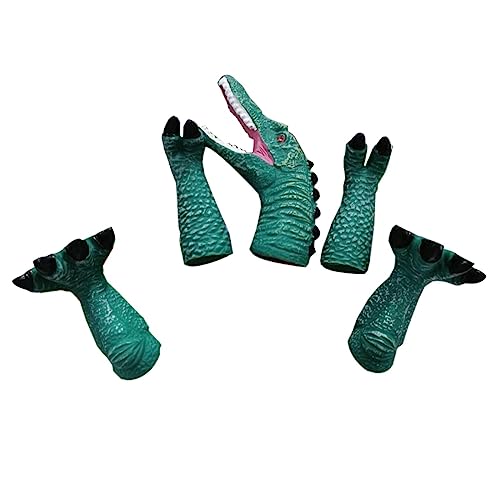 F Fityle 5 Stück Dinosaurier-Fingerpuppen, Spielzeug, Fingerspielzeug, Dekorationen, Tierköpfe, Fingerspielzeug für Kleinkinder, Rollenspielspielzeug, Spinosaurus F Fityle 5 Stück Dinosaurier-Fingerpuppen, Spielzeug, Fingerspielzeug, Dekorationen, Tierköpfe, Fingerspielzeug für Kleinkinder, Rollenspielspielzeug, Spinosaurus von F Fityle