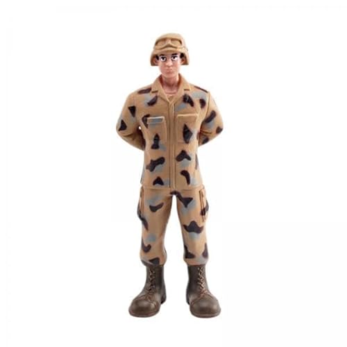 F Fityle 5X Personenmodell Professionelle Figur Sammlerstücke Landschaftsdekor Diorama Landschaft Filmrequisiten Miniaturszenen Winziges Personenmodell von F Fityle