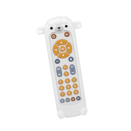 F Fityle Baby-Fernbedienungsspielzeug, frühes Lernspielzeug, Geburtstagsgeschenk, 3 Sprachen mit Musik, TV-Fernbedienungsspielzeug, Musikspielzeug für 6 Monate F Fityle Baby-Fernbedienungsspielzeug, frühes Lernspielzeug, Geburtstagsgeschenk, 3 Sprachen mit Musik, TV-Fernbedienungsspielzeug, Musikspielzeug für 6 Monate von F Fityle