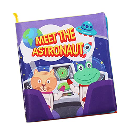 F Fityle Crinkle Cloth Book Early Education Interaktive Bücher Sensory Toy Development Crinkle Sound für Neugeborene, Kinder, Raumfahrer F Fityle Crinkle Cloth Book Early Education Interaktive Bücher Sensory Toy Development Crinkle Sound für Neugeborene, Kinder, Raumfahrer von F Fityle
