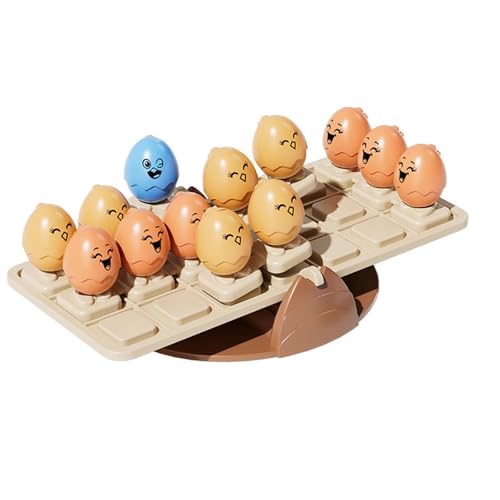 F Fityle Egg Balance Mathe-Spielzeug, Kleinkind-Lernspielzeug, Additions- und Subtraktions-Mathe-Spiel, für ab 3 Jahren F Fityle Egg Balance Mathe-Spielzeug, Kleinkind-Lernspielzeug, Additions- und Subtraktions-Mathe-Spiel, für ab 3 Jahren von F Fityle
