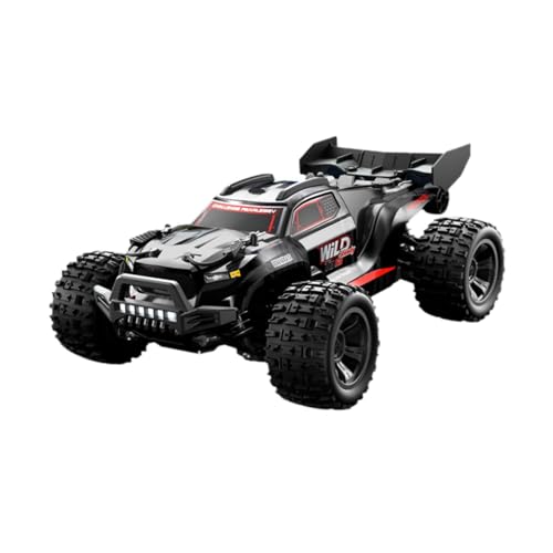 F Fityle Ferngesteuertes Auto, 1/18, RC-Auto, Elektrofahrzeug, Simulation, 28 km/h, RC-Truck-Spielzeug, 4WD für Jungen, Mädchen, Kinder, Erwachsene, Schwarz von F Fityle