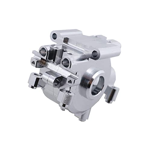 F Fityle Getriebegehäuse RC Auto Metallgehäuse Ersatzteile Zubehör Langlebige Ausführung für Hobbybastler für RC Car Bastelarbeiten Modellbau, Silber F Fityle Getriebegehäuse RC Auto Metallgehäuse Ersatzteile Zubehör Langlebige Ausführung für Hobbybastler für RC Car Bastelarbeiten Modellbau, Silber von F Fityle