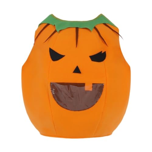 F Fityle Halloween Kürbis Kostüm Performance Kostüm Kürbis Überkleid für Maskerade, S von F Fityle