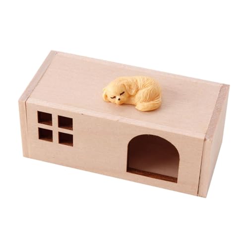 F Fityle -Haustierhaus, Möbelsammlung, Mooslandschaften, so tun, als ob, Spielzeug, Mini, süße Haustierfigur, Dekoration, Hund F Fityle -Haustierhaus, Möbelsammlung, Mooslandschaften, so tun, als ob, Spielzeug, Mini, süße Haustierfigur, Dekoration, Hund von F Fityle
