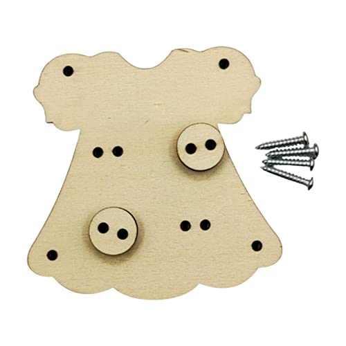 F Fityle Hölzernes Busy Board Kit, Grundfertigkeiten Lernspielzeug für Kleinkinder Frühe Lehrmittel DIY Zubehör Board Lernaktivitäten, 7,9 cm x 8 F Fityle Hölzernes Busy Board Kit, Grundfertigkeiten Lernspielzeug für Kleinkinder Frühe Lehrmittel DIY Zubehör Board Lernaktivitäten, 7,9 cm x 8 von F Fityle