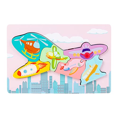 F Fityle Holzpuzzle Puzzle Cartoon Geburtstagsgeschenke Pädagogisches Vorschulspielzeug Denksportaufgaben Spielzeug Spielzeug Kleinkinder, Flugzeug F Fityle Holzpuzzle Puzzle Cartoon Geburtstagsgeschenke Pädagogisches Vorschulspielzeug Denksportaufgaben Spielzeug Spielzeug Kleinkinder, Flugzeug von F Fityle