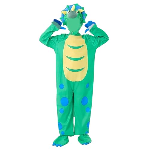 F Fityle Kinder Dinosaurier Kostüm für Jungen Niedliche Dinosaurier Cosplay Kostüme für den Urlaub, M von F Fityle