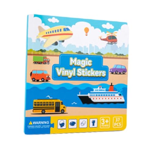 F Fityle Kinderaufkleber Buch Learning Toy Aufkleber, Geburtstage Geschenk, Frühes Bildungsbuch Ruhige Spielzeugbücher für den Kindergarten, Verkehrsszene F Fityle Kinderaufkleber Buch Learning Toy Aufkleber, Geburtstage Geschenk, Frühes Bildungsbuch Ruhige Spielzeugbücher für den Kindergarten, Verkehrsszene von F Fityle