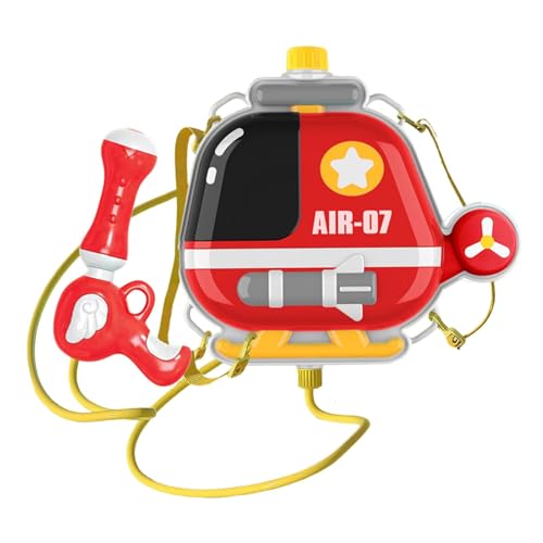 F Fityle Kinderrucksack, Wasserspielzeug für den Außenbereich, Poolspielzeug, Kindergeschenk, Feuerwehrmann-Rollenspiel, Feuerwehrmann-Rollenspiel für den, Hubschrauber F Fityle Kinderrucksack, Wasserspielzeug für den Außenbereich, Poolspielzeug, Kindergeschenk, Feuerwehrmann-Rollenspiel, Feuerwehrmann-Rollenspiel für den, Hubschrauber von F Fityle