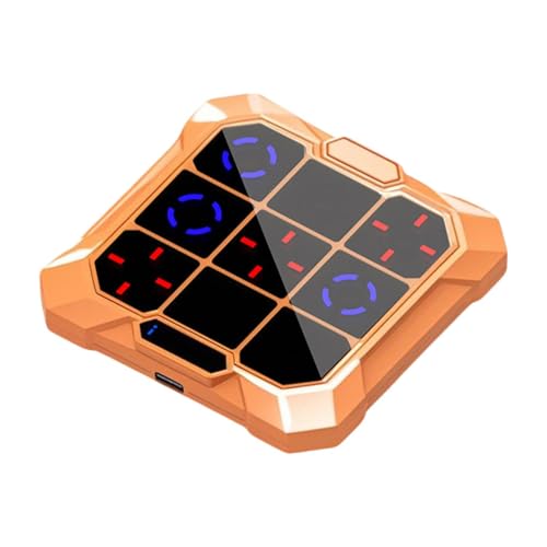 F Fityle -Lernspielzeug, kompakt, tragbar, Spaß beim Geschenk, elektronische Handheld-Puzzle-Spielkonsole für Kindergeburtstagsgeschenke, Orange F Fityle -Lernspielzeug, kompakt, tragbar, Spaß beim Geschenk, elektronische Handheld-Puzzle-Spielkonsole für Kindergeburtstagsgeschenke, Orange von F Fityle