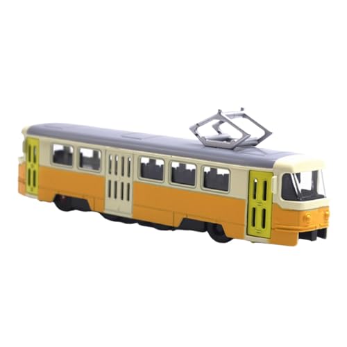 F Fityle Miniatur -Straßenbahnmodellfahrzeug Spielzeug 1/90 mit 2 offenbaren Türen Kollektion Dekor Car Enthusiast Gift Requisite Auto Modell Modell, Gelb F Fityle Miniatur -Straßenbahnmodellfahrzeug Spielzeug 1/90 mit 2 offenbaren Türen Kollektion Dekor Car Enthusiast Gift Requisite Auto Modell Modell, Gelb von F Fityle