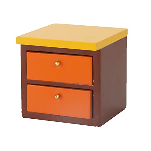 F Fityle -Nachttisch-Ornamente aus Holz mit Schubladen, farbige Requisiten, 1/12-Schließfach für Puppenhäuser, Schlafzimmer, Mikrolandschaft, F Fityle -Nachttisch-Ornamente aus Holz mit Schubladen, farbige Requisiten, 1/12-Schließfach für Puppenhäuser, Schlafzimmer, Mikrolandschaft, von F Fityle