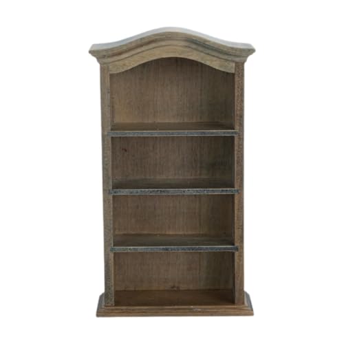 F Fityle Puppenhaus Miniatur Bücherregal Holz Möbel Schrank für Puppenhäuser Dekoration Spielzeugmodell, Retro F Fityle Puppenhaus Miniatur Bücherregal Holz Möbel Schrank für Puppenhäuser Dekoration Spielzeugmodell, Retro von F Fityle