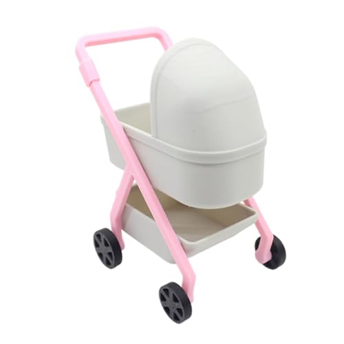 F Fityle Puppenhaus Miniatur Kinderwagen Puppen Krippe Puppen Haus Möbel Spielzeug Ornament Szene Zubehör, Grau F Fityle Puppenhaus Miniatur Kinderwagen Puppen Krippe Puppen Haus Möbel Spielzeug Ornament Szene Zubehör, Grau von F Fityle