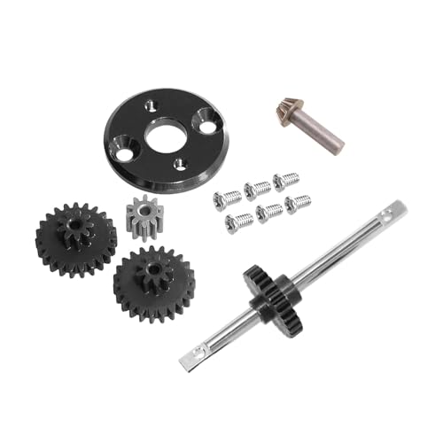 F Fityle RC-Auto-Reparatursatz, Getriebegetriebe-Zubehör, Ersatzteile, 1/12 RC-Auto-Upgrade-Teile, Motorritzel für 78, Schwarz F Fityle RC-Auto-Reparatursatz, Getriebegetriebe-Zubehör, Ersatzteile, 1/12 RC-Auto-Upgrade-Teile, Motorritzel für 78, Schwarz von F Fityle
