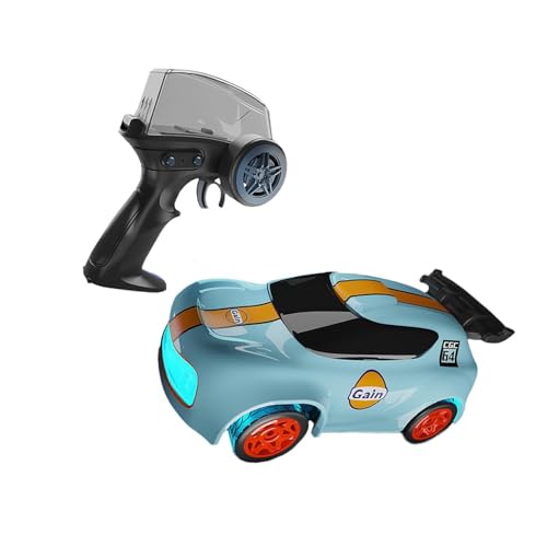 F Fityle RC Model Car 1:64 Cartoonfahrzeug -Spielzeugparty mit Light Sport Toy Car Car High Speed ​​Model Fahrzeug für Kinder, Rallye-Auto von F Fityle