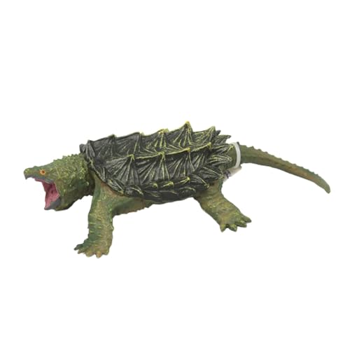 F Fityle Schnappschildkröte-Modell, kleine Schildkrötenfigur, Tortenaufsatz, massives PVC, frühes pädagogisches Lernspielzeug, Schildkrötenfigur F Fityle Schnappschildkröte-Modell, kleine Schildkrötenfigur, Tortenaufsatz, massives PVC, frühes pädagogisches Lernspielzeug, Schildkrötenfigur von F Fityle