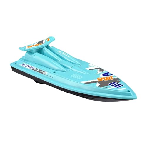 F Fityle Schwimmendes Boot, Badespielzeug, schwimmendes Spielzeug, Boot, Badewanne, Badespielzeug, Badeboot, Spielzeug, Pool-Spielzeug für Kinder, , Blau von F Fityle