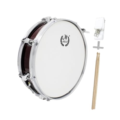 F Fityle Snare Drum Schlaginstrumente 14 Zoll Praktisches Gurt Musikalisches Lerninstrument für Geburtstagsgeschenk Kinder Anfänger von F Fityle