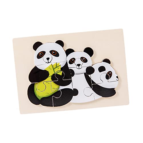 F Fityle -Tierpuzzles, pädagogisches Lernspielzeug, Kognitions-Intelligenz-Puzzle, entwickeln Feinmotorik für Kinder, Kleinkinder, Panda F Fityle -Tierpuzzles, pädagogisches Lernspielzeug, Kognitions-Intelligenz-Puzzle, entwickeln Feinmotorik für Kinder, Kleinkinder, Panda von F Fityle
