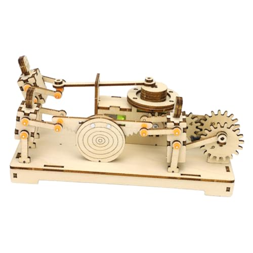 F Fityle Wissenschaftsexperiment Model Kits Holz 3D Rätsel unbemaltem elektrischen handgefertigten Puzzle -Kits für Kinder STEM -Projekt für Mädchen Jungen von F Fityle