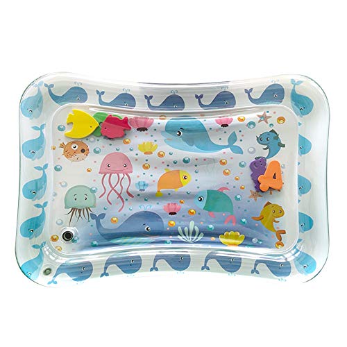 Aufblasbare Babywasserspielpolster - Marine Life Matte für sensorische und motorische Fähigkeiten, 50*70 cm von F&Y