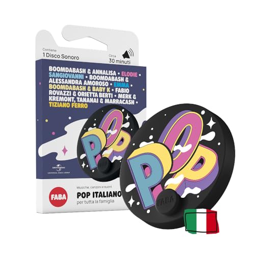 FABA Schallplatte - Italienischer Pop für die ganze Familie - Musik und Lieder für Jungen und Mädchen 5-10 Jahre - Hörbar mit Geschichtenerzähler und FABA+, Lernspiel italienische Version FABA Schallplatte - Italienischer Pop für die ganze Familie - Musik und Lieder für Jungen und Mädchen 5-10 Jahre - Hörbar mit Geschichtenerzähler und FABA+, Lernspiel italienische Version von FABA
