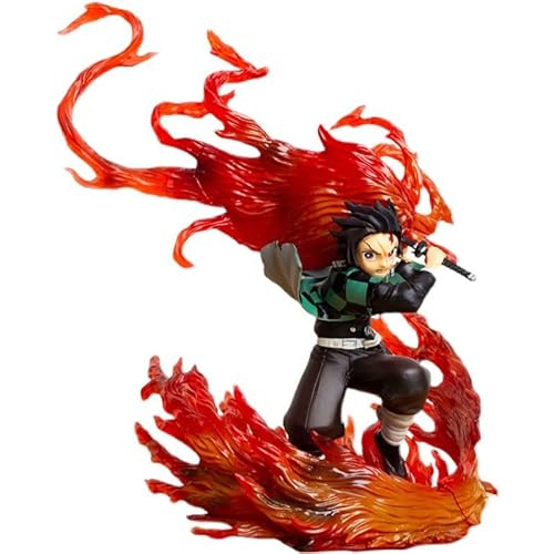 Demon Slayer Figur, Kamado Tanjirou Anime -Figur Actionfigur, Charakterstatue -Sammlerstücke, Geschenke Für Fans(Size:29cm) von FABIIA