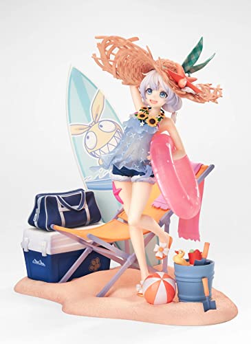 FABIIA Anime -Figur Honkai Impact 3 Theresa Apocalypse Beach -Figuren Sammelbare Modellspielzeug, PVC Statische Bildstatue Bewegliche Desktop -Ornamente/Gegenwart von FABIIA