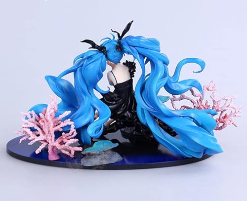 FABIIA Hatsune Virtual Sänger Miku Deep Sea Girl Anime Figuren Statische Statue -Ornamente Sammlerstücke Spielzeuganimationen Charakter Modell/Anime Hobby Sammlung PVC von FABIIA