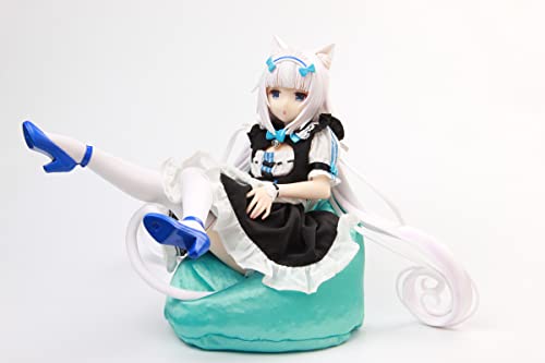 FABIIA Nekopara - Vanille/Schokolade/Azuki/Kokosnuss - 1/4 - Deluxe Edition. - Abnehmbare Stoffkleidung - Komplette Figur - Ecchi/Anime-Figur - Anime Girl Character Collection - Pvc-Figur 23 Cm/9 Zoll von FABIIA