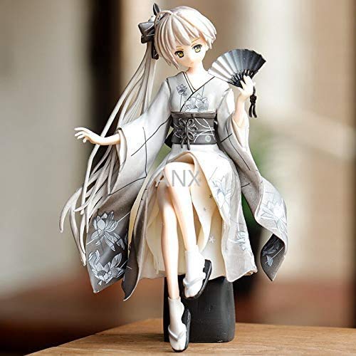 FABIIA Yosuga No Sora Figur PVC Action Anime Collection Peripherale Puppenmodell Spielzeug Kimono, Heimdekoration, Schöne Sammlung Von Dekorationen (14 cm)/a von FABIIA