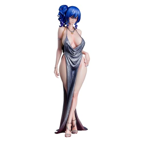 26cm Azur Lane ST.Louis Figur PVC 1/7 Anime Skala Spielcharaktere Modelle Geschenk (ST.Louis), Weiche Brust von FAKKA