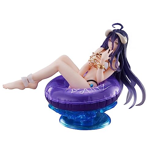 Anime Overlord Figur Albedo Anime Badeanzug Figur Sammlerstücke Ornament PVC Modell Statue Geschenke für Fans 10CM von FAKKA