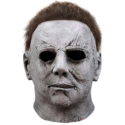 FAKKA Michael Maske Halloween Kills Maske Scary Creepy Horror Kills Michael Myers Halloween für Erwachsene von FAKKA