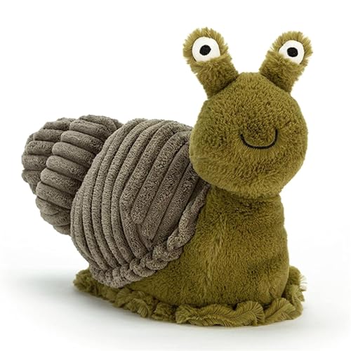 FAKKA Niedliches Plüschtier Schnecke Kuscheltier Plüschpuppe, Flauschiger Plüsch Puppe Spielzeug Geburtstag Geschenke für Jungen und Mädchen (40cm) von FAKKA