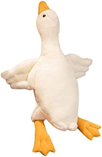 FAKKA Plüschtiere Große Ente Puppe Weiches Kuscheltier Schlafkissen Kissen für Kinder und Mädchen (50CM) von FAKKA