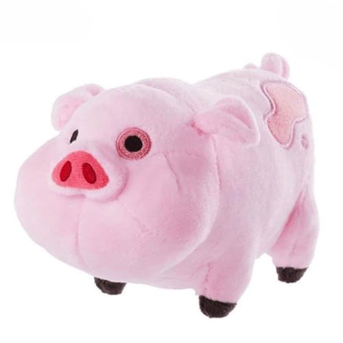 FAKKA Strange Town Plüschpuppe 16cm Niedliches Rosa Schwein Waddles Plüschtier Cartoon Mini Schweinchen Spielzeug Für Kinder von FAKKA