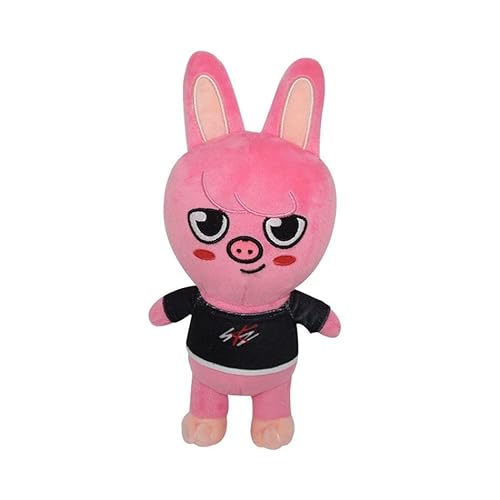 FAKKA Stray Kids Plüsch 21 cm Sk-Zoo Plüschtier, Cartoon Anime Streunende Kinder Plüsch Skz weiche Stofftiere (Dwaekki) von FAKKA