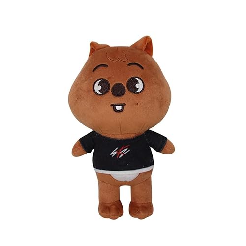 FAKKA Stray Kids Plüsch 21 cm Sk-Zoo Plüschtier, Cartoon Anime Streunende Kinder Plüsch Skz weiche Stofftiere (Han Quokka) von FAKKA