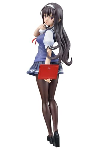 FAKKA Süße Mädchenfigur, 20 cm, Anime-Figur, Utaha Kasumigaoka, Waifu-Figur, JK-Schuluniform-Ver. von FAKKA