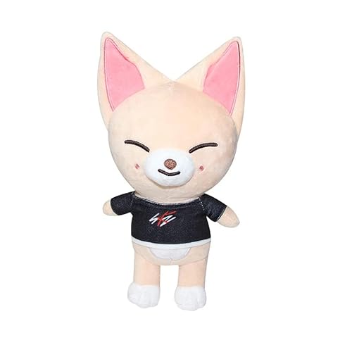 Stray Kids Plüsch 21 cm Sk-Zoo Plüschtier, Cartoon Anime Streunende Kinder Plüsch Skz weiche Stofftiere (Foxi.ny) von FAKKA